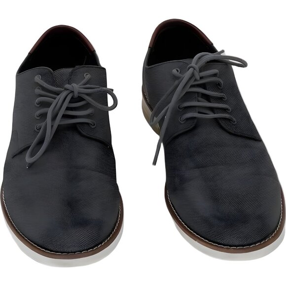 Calvin Klein Adeso Derby Lace-Up Shoes Dark Gray Men US 10 M EU 43 - Picture 5 of 6